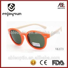 2016 round kids branded sunglasses custom logo